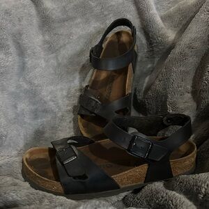 Ankle strap Birkenstocks
